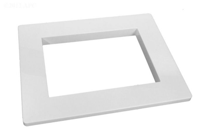 Skimmer Face Plate Snap On White SP1084F